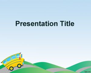 Prasekolah PowerPoint Template