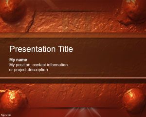 Оксид Шаблон PowerPoint