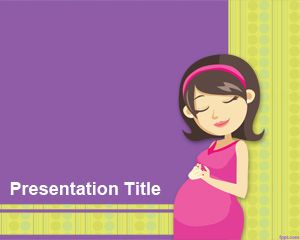 Natural Childbirth PowerPoint Template