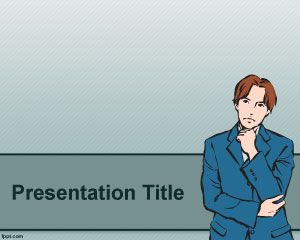 Pensatore PowerPoint Template