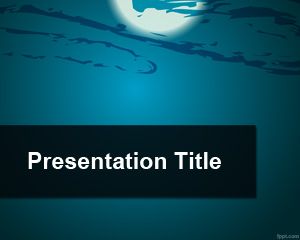 Moonlight Powerpoint-Vorlage