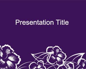 Wildflower PowerPoint Template