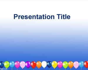 Plantilla aula preescolar Reglas de PowerPoint