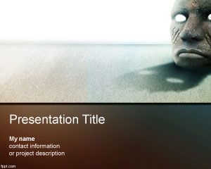 3D Monster PowerPoint Template