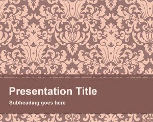 PowerPoint แม่แบบลายดอกไม้