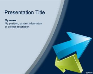 PowerPoint Şablonu Arrow