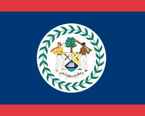 Bandiera del Belize PowerPoint Template