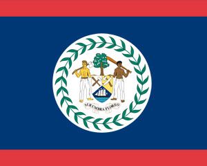 Bandera de Belice Plantilla de PowerPoint