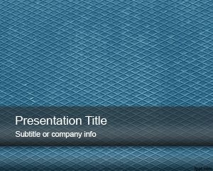 Blu Lamiera PowerPoint Template