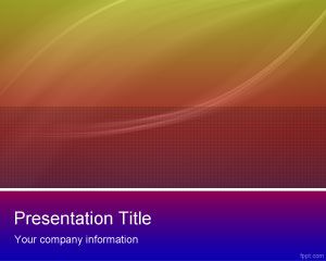 Modèle Color Scheme PowerPoint