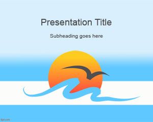 Deniz PowerPoint Teması