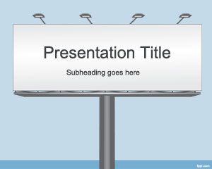 Billboard-Powerpoint-Vorlage