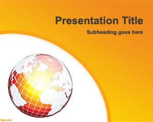 Шаблон Изменение климата PowerPoint