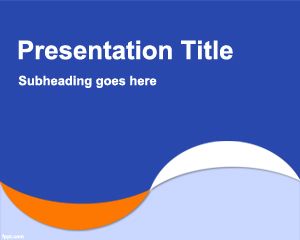 Цвет Шаблон PowerPoint