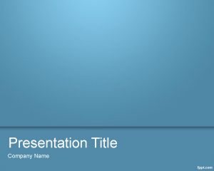 Szablon tło niebieskie PowerPoint