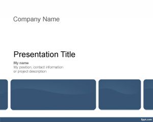 Blue Construction Project Management Template