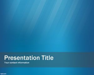 Durante l'acquisto: Modello di PowerPoint