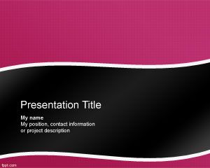 Osobliwość PowerPoint Template