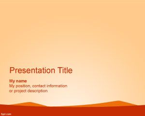 Template Wild West PowerPoint