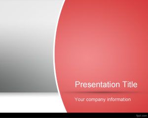 Красный Шаблон PowerPoint