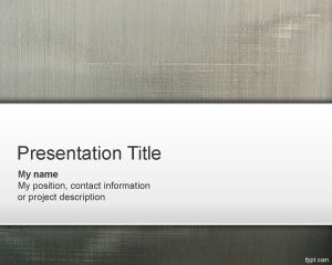 Abu-abu PowerPoint Template