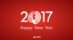 26 editierbare Vektor 2017 Chinese New Year PPT Material