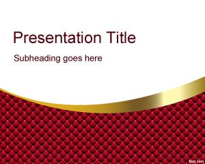 Modello Red Quirky PowerPoint