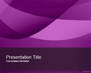 Eksotis Template Violet PowerPoint