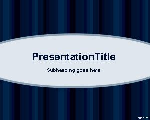 Basic Blue PowerPoint Template