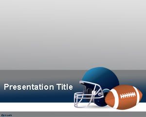 Modèle de football américain PowerPoint