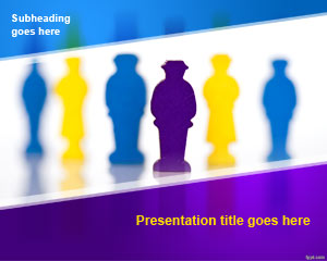 Human Resource Powerpoint-Vorlage