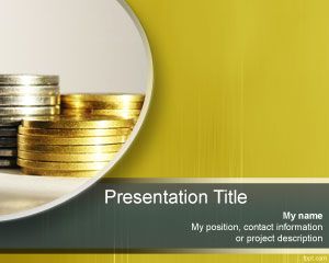 Szablon Monety PowerPoint