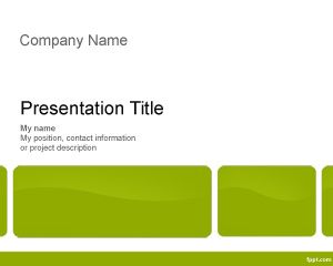 Template Executive Training PowerPoint