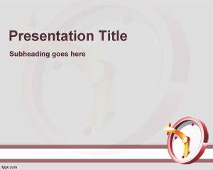 Modèle de formation Gestion du temps PowerPoint