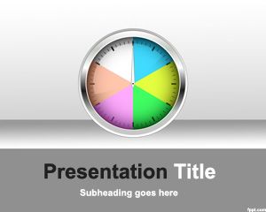 Plantilla de cambio de tiempo para PowerPoint