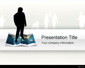 Template Worldwide Organisation PowerPoint