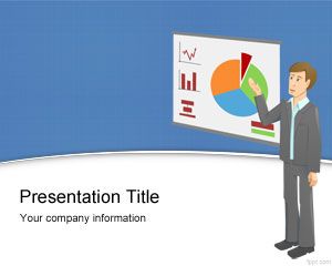 Клиент шаблона Удовлетворение PowerPoint