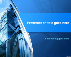Corporate Headquarters Powerpoint Template