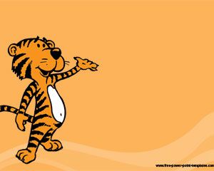 Tiger Powerpoint-Vorlage