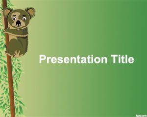 Koala Powerpoint-Vorlage