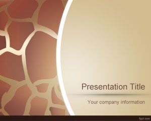 Animal PowerPoint Pelle Template