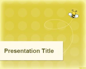 Galben Format Wasp PowerPoint