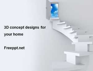 Projeto de conceito 3D para a sua casa