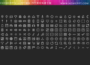 4000ベクトル編集可能なPPTのアイコンをダウンロード