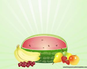 Fruit PowerPoint Template