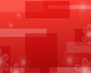 耀眼的红色的PowerPoint模板