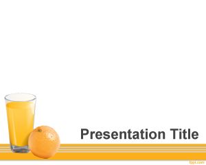 Vitamin C Powerpoint-Vorlage