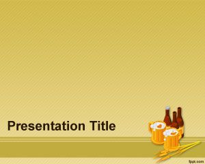 Template Beer Barley PowerPoint Template Beer Barley PowerPoint