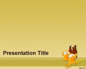 Template cerveja de cevada PowerPoint