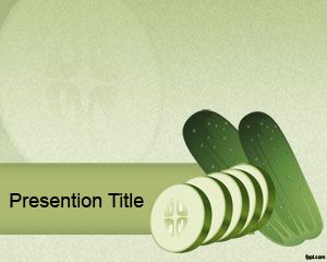 Concombre PowerPoint Template